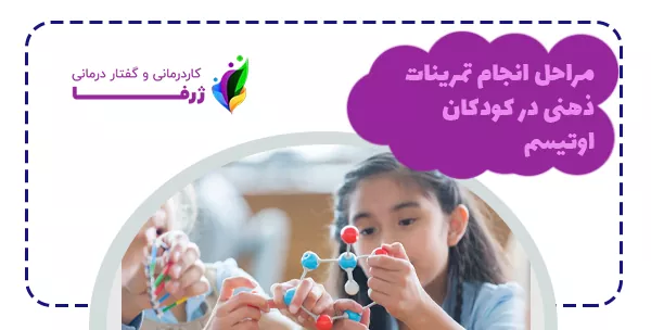 مراحل انجام تمرینات ذهنی در کودکان اوتیسم