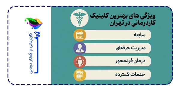 ویژگی های بهترین کلینیک کاردرمانی در تهران